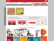 Tablet Screenshot of bertusworkel.nl